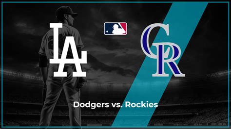 dodgers vs rockies odds|Los Angeles Dodgers at Colorado Rockies odds, picks and predictions.